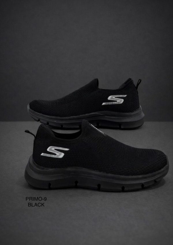 Black Slip-On Shoes