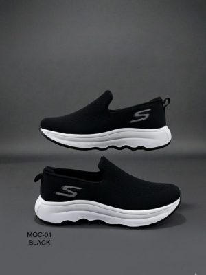 Black Slip-On Shoes
