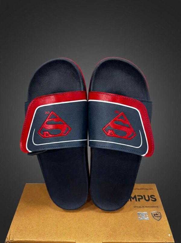 Red Casual Slides